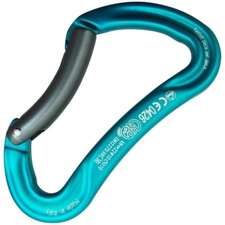 Kong Usa Asymmetric, 103 mm Length, 21 mm Gate Opening, Aluminum Alloy, Cyan/Grey 729I10BD0KK
